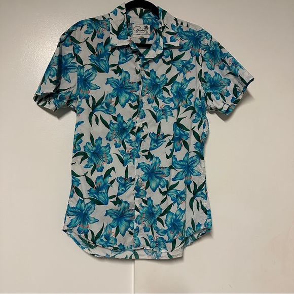 Bonobos Other - Bonobos Riviera Short Sleeve Hawaiian Floral Shirts tailored fit Size Medium